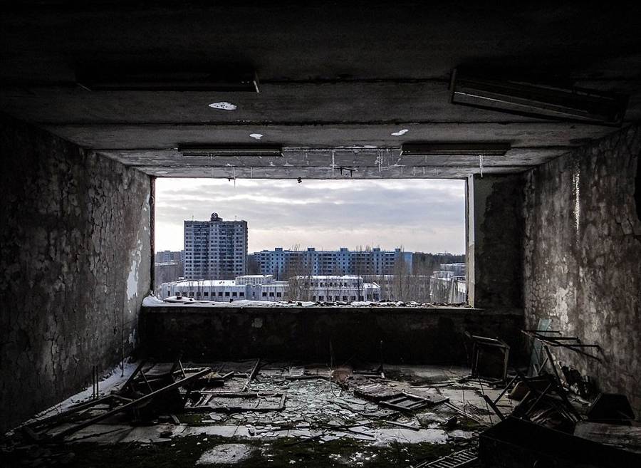 Intérieur Immeuble Tchernobyl